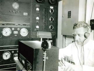 Radio Room of LS-112 in 1936